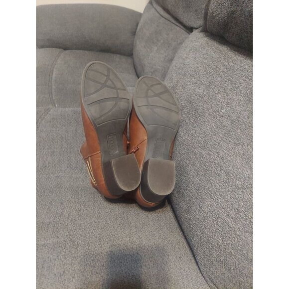 Soul Naturalizer Carrie Whiskey Ankle Boots Block Heel Booties Brown Sz 6.5 - Picture 12 of 12